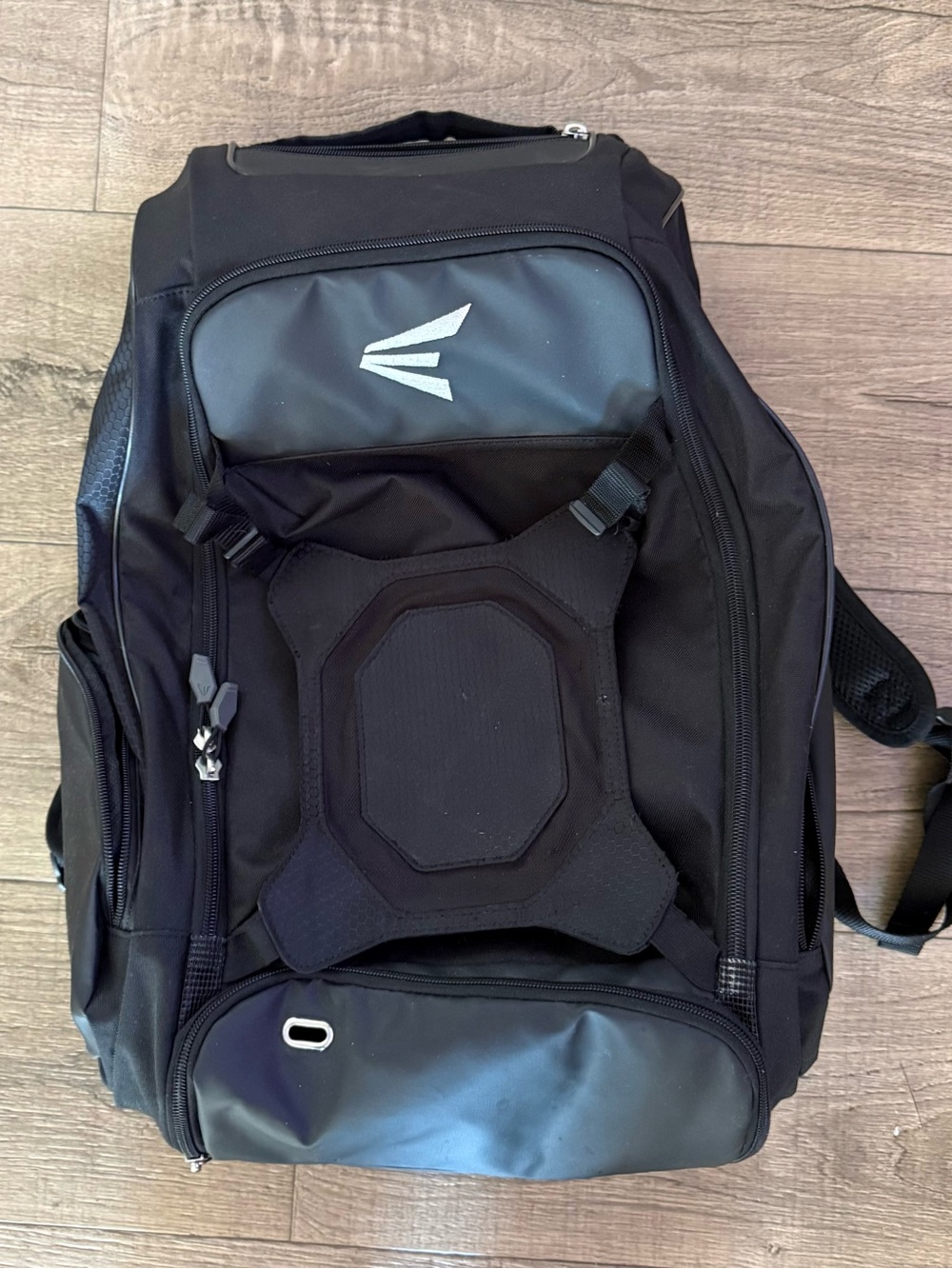 Easton Black Baseball/Softball Backpack with stitched Logo